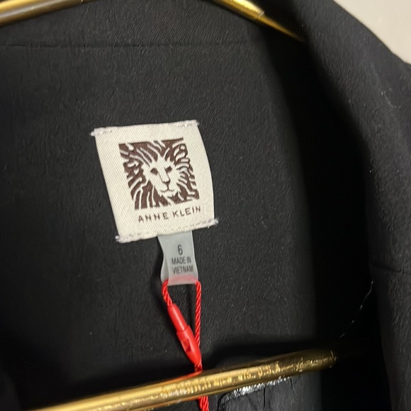 Anne Klein | Bi-Stretch Two-Button Front Jacket - Picture 4 of 8